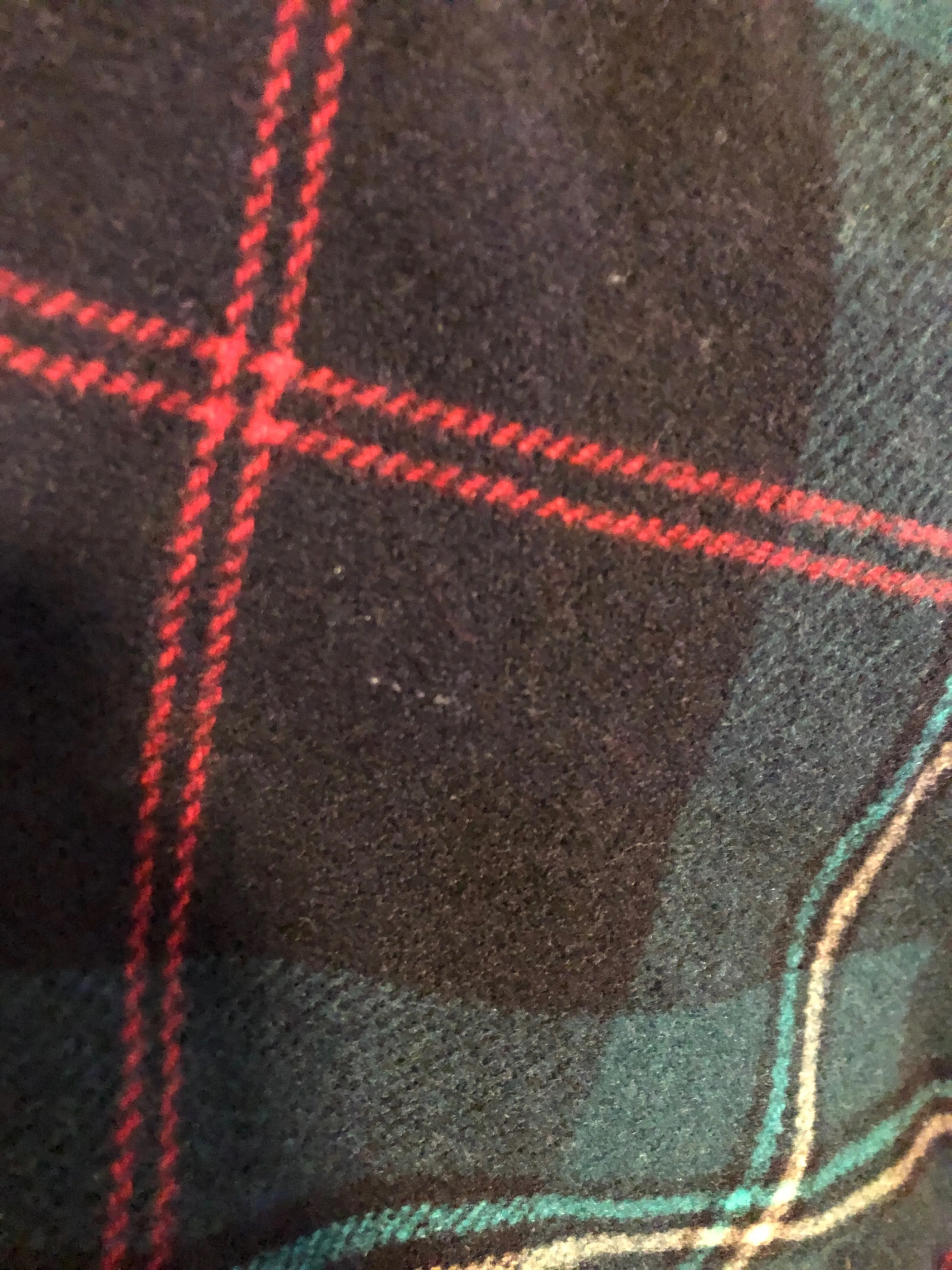 '90’s/00’s Tartan Plaid Blanket Wrap Skirt by The Gap