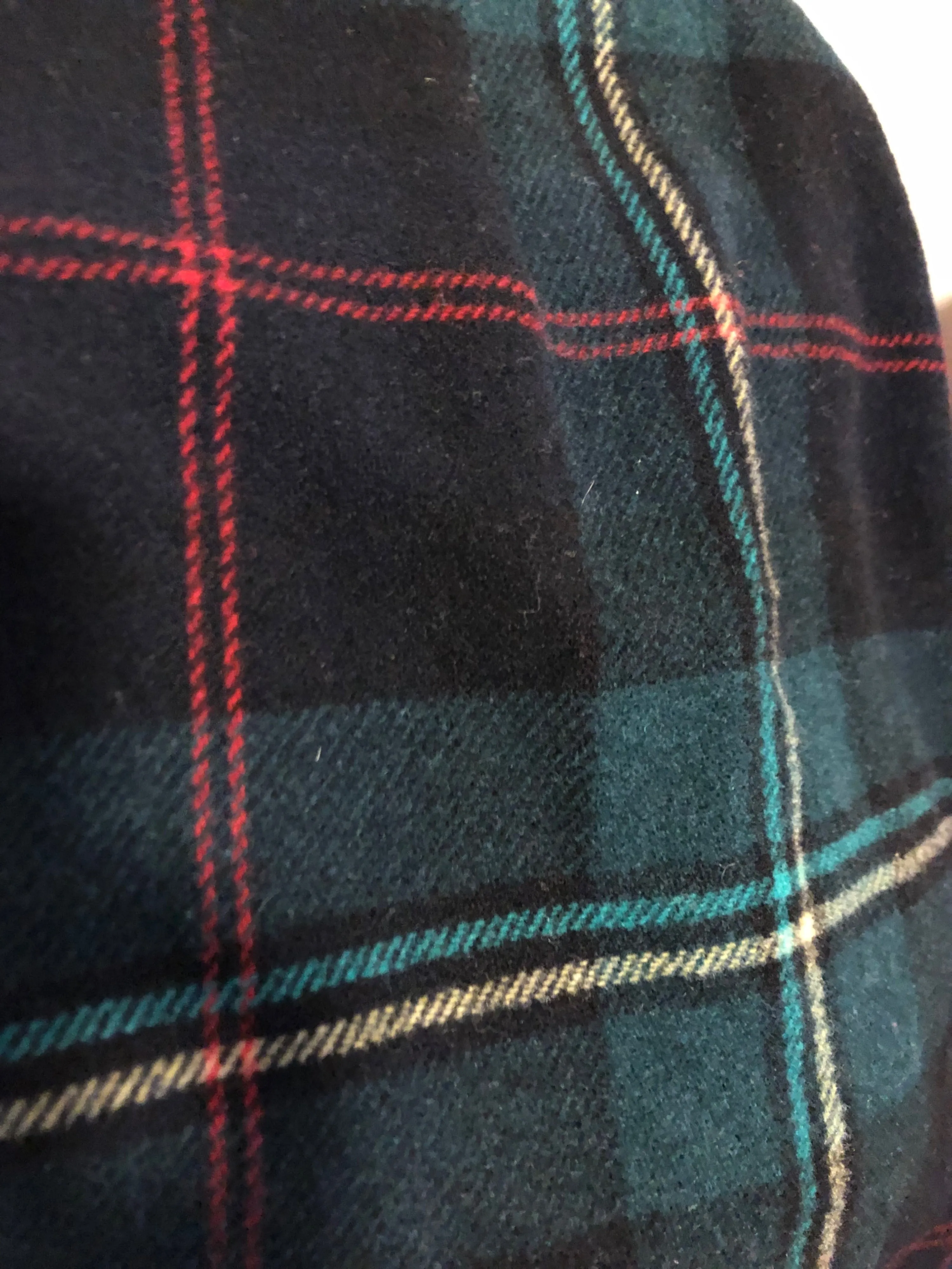 '90’s/00’s Tartan Plaid Blanket Wrap Skirt by The Gap