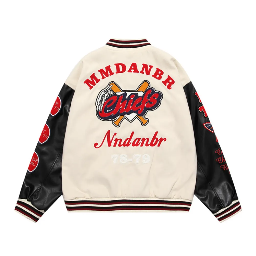 American Preppy Jacquard Jacket