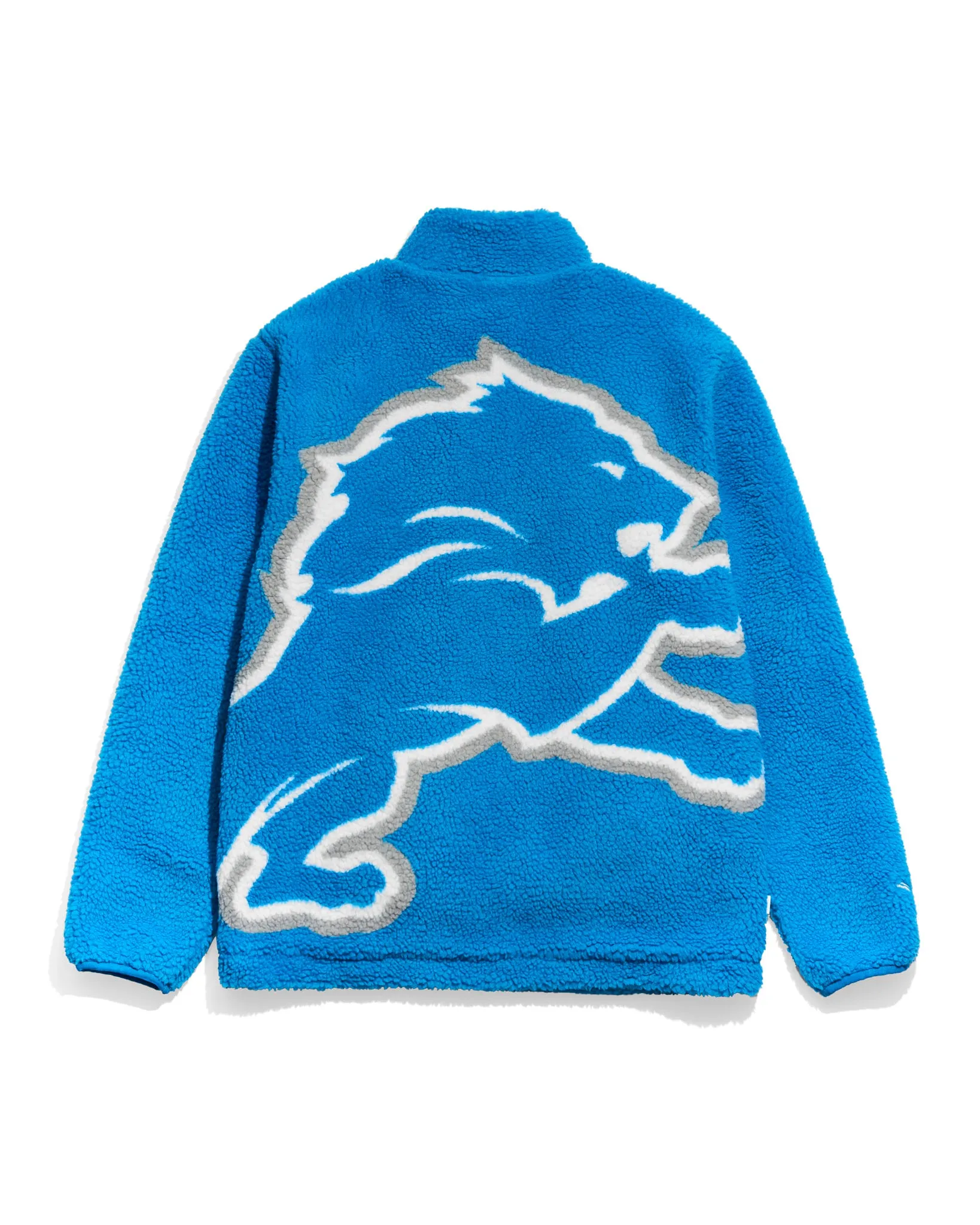 Detroit Lions Big Logo Sherpa Jacket