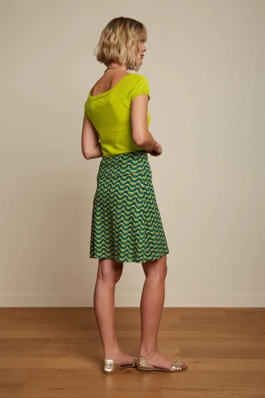 King Louie - Border Skirt - Brazza Green