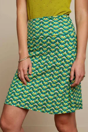 King Louie - Border Skirt - Brazza Green