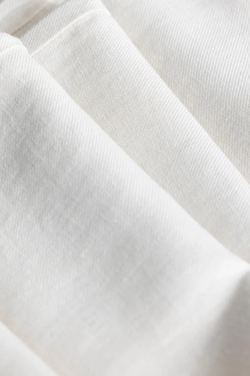 LinenLoom Cream Trouser