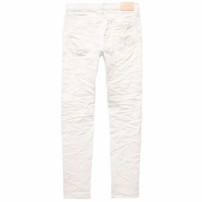 Purple Denim Optic Patch Repair Jean (White) P001-OWPR323