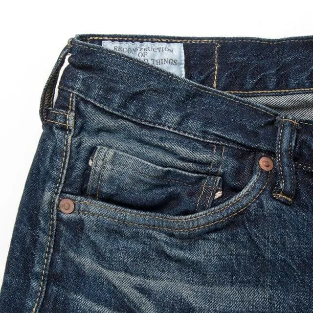 Optimized title: Studio DArtisan 1940 Vintage Style Jeans - Classic Indigo Denim [D1857U]