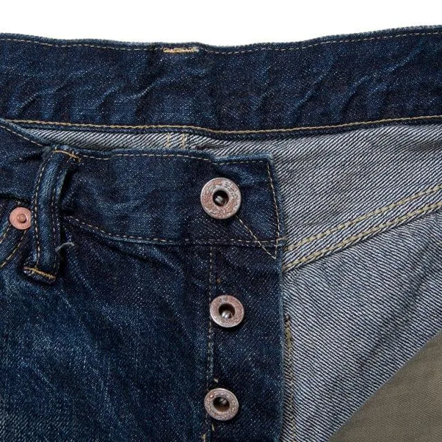 Optimized title: Studio DArtisan 1940 Vintage Style Jeans - Classic Indigo Denim [D1857U]