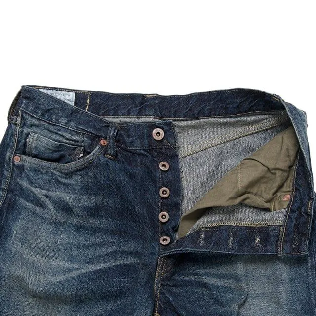 Optimized title: Studio DArtisan 1940 Vintage Style Jeans - Classic Indigo Denim [D1857U]