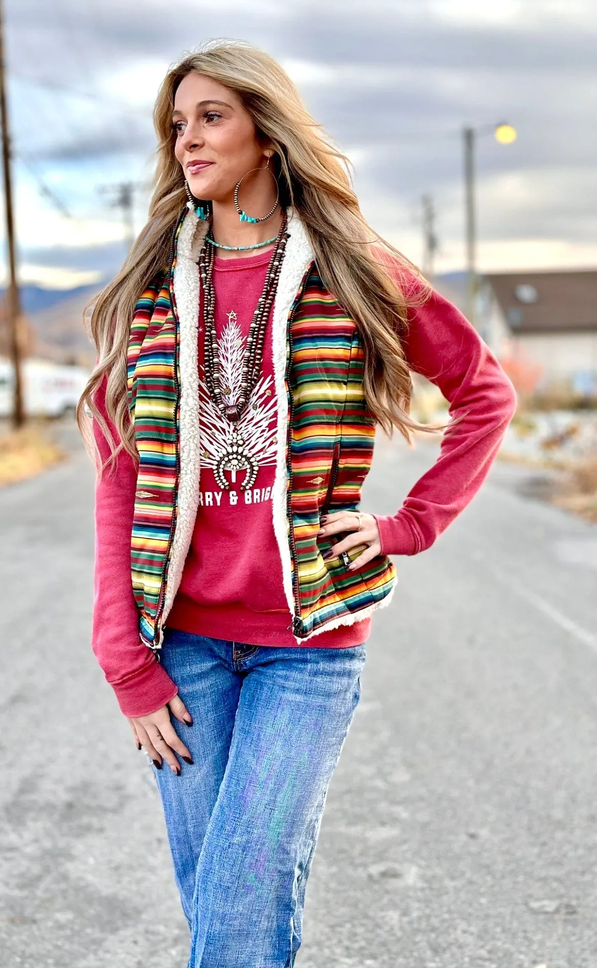 The Fall Fiesta Aztec Vest
