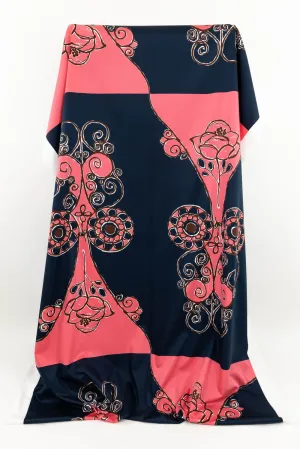 Trina Cotton Woven Panel -1 panel (short by 3 inches )