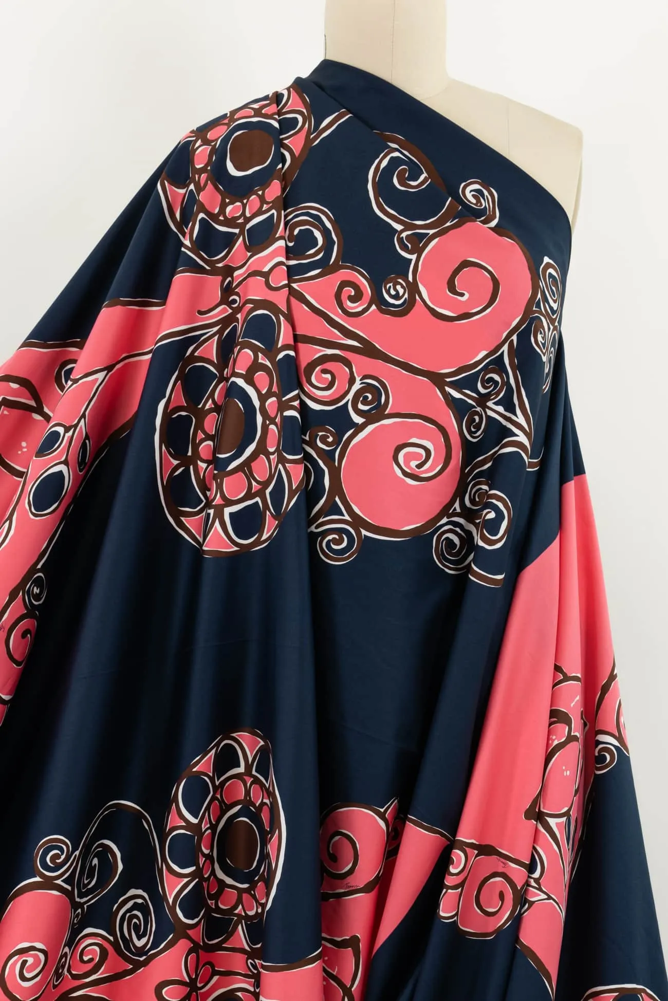 Trina Cotton Woven Panel -1 panel (short by 3 inches )