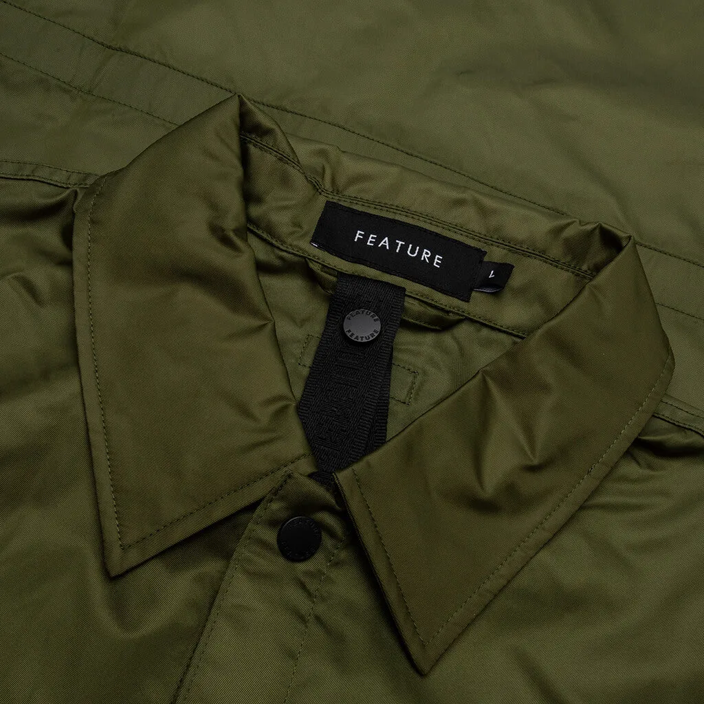 Whistler Coaches Jacket - Olive